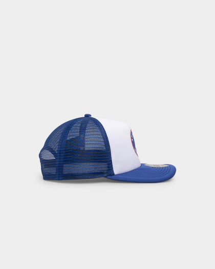 New Era Atlanta Braves Golfer Trucker Snapback White/Royal