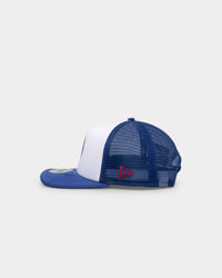 New Era Atlanta Braves Golfer Trucker Snapback White/Royal