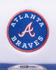New Era Atlanta Braves Golfer Trucker Snapback White/Royal