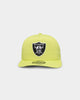 New Era Las Vegas Raiders 'Citrus Glow' Prolight Golfer Snapback Neon Yellow