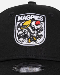 New Era Kids' Collingwood Magpies 'AFL Retro Mascot' 9FORTY Strapback OTC