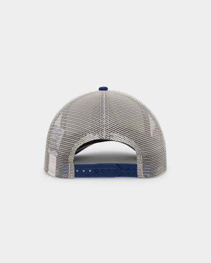New Era Houston Astros 'Retro Mosaic' 9FORTY A-Frame Trucker Snapback White/Black