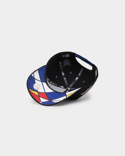 New Era Los Angeles Dodgers 'Retro Mosaic' 9FORTY A-Frame Snapback Black
