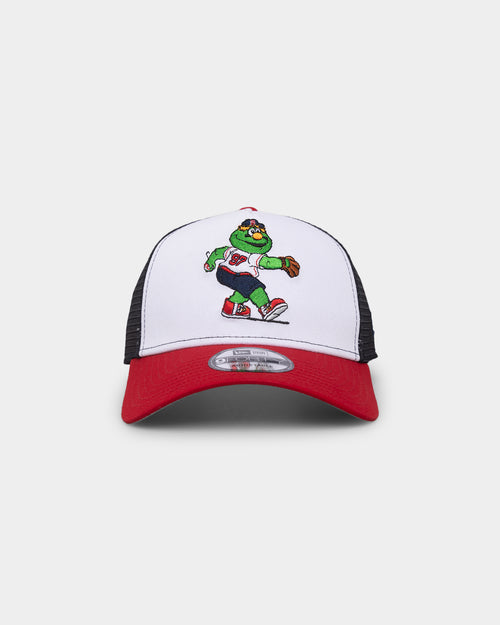 New Era Boston Red Sox 'Mascot Magic' Foam Front 9FORTY A-Frame Trucker Snapback White/Red
