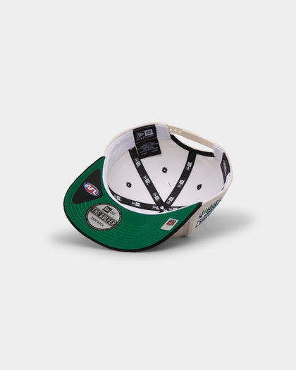 New Era Port Adelaide Power "AFL Cord Script" Golfer Snapback Chrome/OTC