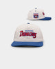 New Era Melbourne Demons "AFL Cord Script" Golfer Snapback Chrome/OTC