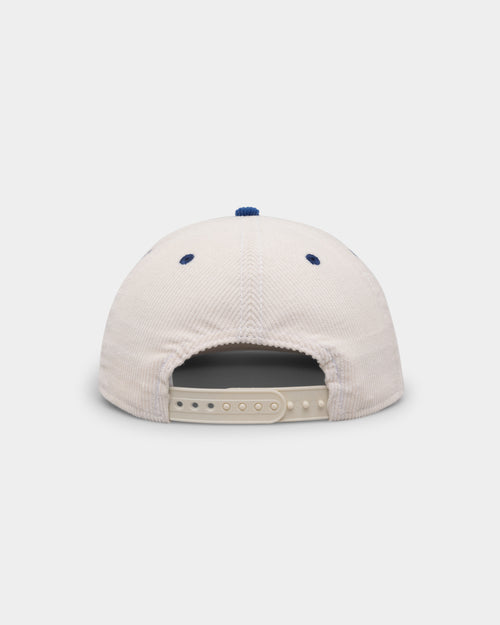 New Era Melbourne Demons "AFL Cord Script" Golfer Snapback Chrome/OTC
