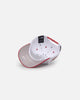New Era Los Angeles Dodgers 'Satin Blaze' 9FORTY A-Frame Snapback White/Scarlet
