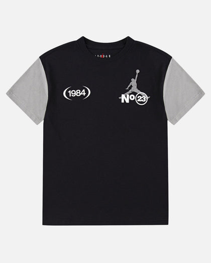 Jordan Kids' 1984 Stack T-Shirt Black