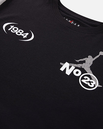 Jordan Kids' 1984 Stack T-Shirt Black