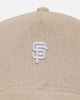 New Era San Francisco Giants 'Micro Cord Cream' 9FORTY A-Frame Snapback Cream/White