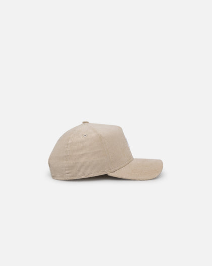 New Era Oakland Athletics 'Micro Cord Cream' 9FORTY A-Frame Snapback Cream/White