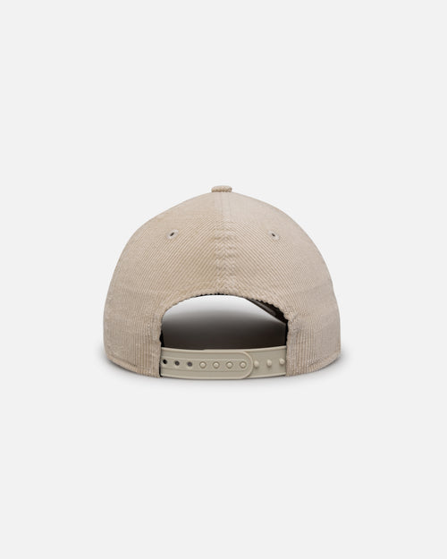 New Era Las Vegas Raiders 'Micro Cord Cream' 9FORTY A-Frame Snapback Cream/White