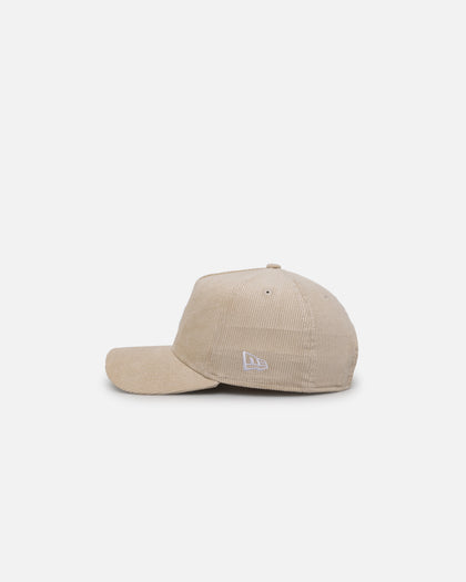 New Era Las Vegas Raiders 'Micro Cord Cream' 9FORTY A-Frame Snapback Cream/White