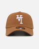 New Era Los Angeles Dodgers 'Upside Down LA Logo' 9FORTY A-Frame Snapback Light Bronze