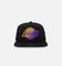 New Era Los Angeles Lakers Golfer Pre-Curved Snapback Black/OTC