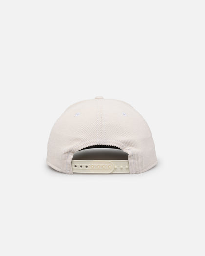 New Era Chicago Bulls 'Currency Corduroy' Golfer Pre-Curved Snapback Chrome White