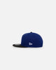New Era Los Angeles Dodgers 'Upside Down LA Logo' 9FIFTY Snapback Dark Royal/Black