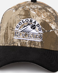 New Era Colorado Rockies 'Stealth Edge' 9FORTY A-Frame Snapback Realtree Edge