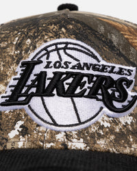 New Era Los Angeles Lakers 'Stealth Edge' 9FORTY A-Frame Snapback Realtree Edge