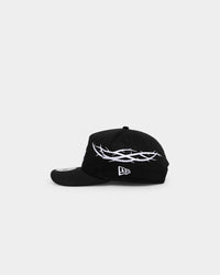 New Era Los Angeles Dodgers 'Twisted Thorns' Golfer Pre-Curved Snapback Black