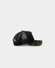 New Era San Francisco Giants 'Glow In The Dark' 9FORTY A-Frame Trucker Snapback Black/Neon Green