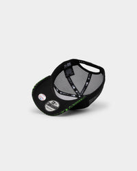 New Era San Francisco Giants 'Glow In The Dark' 9FORTY A-Frame Trucker Snapback Black/Neon Green