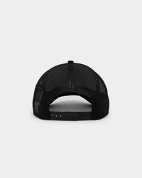 New Era San Diego Padres 'Glow In The Dark' 9FORTY A-Frame Trucker Snapback Black/Neon Green