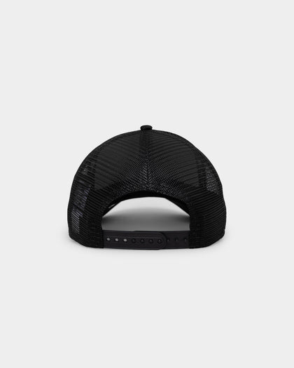 New Era San Diego Padres 'Glow In The Dark' 9FORTY A-Frame Trucker Snapback Black/Neon Green