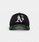 New Era Oakland Athletics 'Glow In The Dark' 9FORTY A-Frame Trucker Snapback Black/Neon Green
