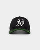 New Era Oakland Athletics 'Glow In The Dark' 9FORTY A-Frame Trucker Snapback Black/Neon Green