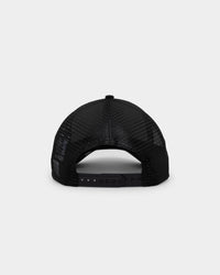 New Era Oakland Athletics 'Glow In The Dark' 9FORTY A-Frame Trucker Snapback Black/Neon Green