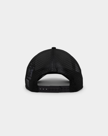 New Era Oakland Athletics 'Glow In The Dark' 9FORTY A-Frame Trucker Snapback Black/Neon Green