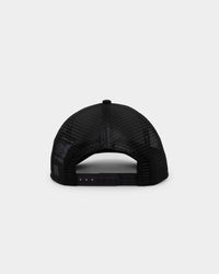 New Era Los Angeles Dodgers 'Glow In The Dark' 9FORTY A-Frame Trucker Snapback Black/Neon Green