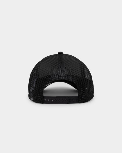 New Era Boston Red Sox 'Glow In The Dark' 9FORTY A-Frame Trucker Snapback Black/Neon Green