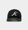 New Era Atlanta Braves 'Glow In The Dark' 9FORTY A-Frame Trucker Snapback Black/Neon Green
