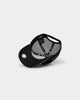 New Era Atlanta Braves 'Glow In The Dark' 9FORTY A-Frame Trucker Snapback Black/Neon Green