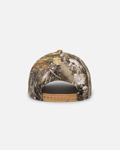 New Era San Francisco 49ers 'Real Tree Tan Suede' 9FORTY A-Frame Snapback Real Tree
