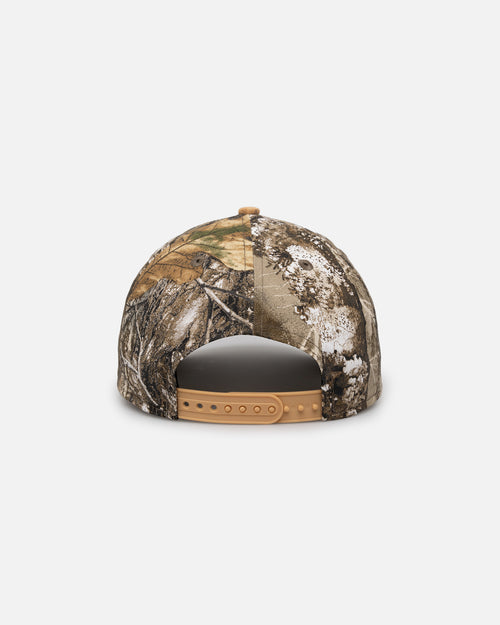 New Era San Francisco 49ers 'Real Tree Tan Suede' 9FORTY A-Frame Snapback Real Tree
