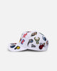 New Era NBA All Over 9FORTY A-Frame Snapback White