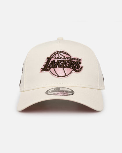 New Era Los Angeles Lakers 'Neapolitan Chrome' 9FORTY A-Frame Snapback Chrome/Pink Met