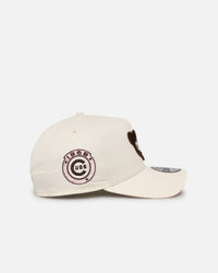 New Era Chicago Cubs 'Neapolitan Chrome' 9FORTY A-Frame Snapback Chrome/Pink Met