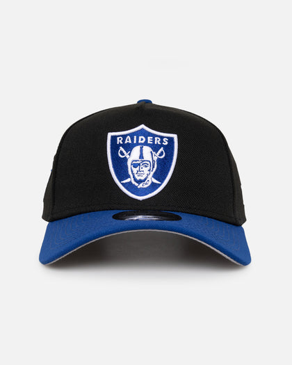 New Era Las Vegas Raiders 'Retro Royal' 9FORTY A-Frame Snapback Black/Royal