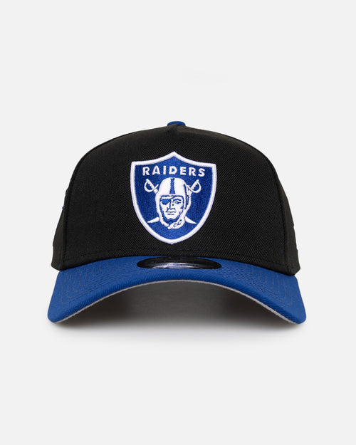 New Era Las Vegas Raiders 'Retro Royal' 9FORTY A-Frame Snapback Black/Royal