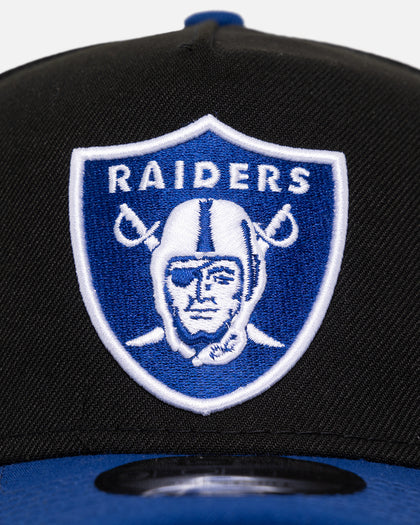 New Era Las Vegas Raiders 'Retro Royal' 9FORTY A-Frame Snapback Black/Royal