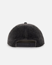 New Era New York Yankees 'Washed Corduroy Golfer' Pre-Curved Golfer Snapback Washed Black