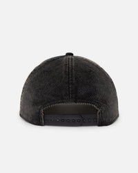 New Era Chicago Bulls 'Washed Corduroy Golfer' Pre-Curved Golfer Snapback Washed Black