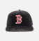 New Era Boston Red Sox 'Washed Corduroy Golfer' Pre-Curved Golfer Snapback Washed Black