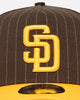 New Era San Diego Padres '2-Tone Pinstripe' 9FORTY A-Frame Snapback Pinstripe
