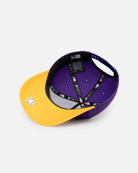 New Era Los Angeles Lakers '2-Tone Pinstripe' 9FORTY A-Frame Snapback Pinstripe